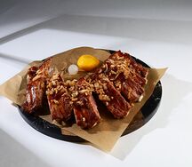 Ребрышки в медово-горчичном соусе