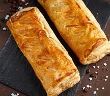 Слойка с ветчиной и сыром