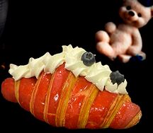 Круассан с сырным кремом