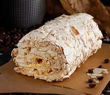 Меренговый рулет Манго-маракуйя