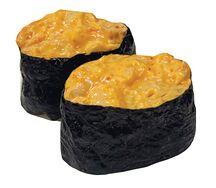 Гункан с крабом