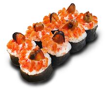 Запеченный с мидиями №2