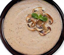 Крем-суп грибной