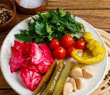 Овощи домашнего посола