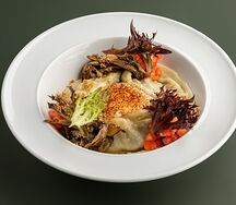 Вареники с картофелем и грибами