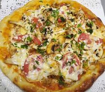 Пицца куриная 