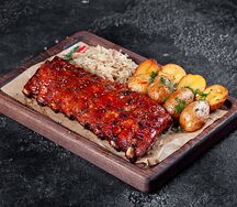 Свиные ребра деликатесные BBQ