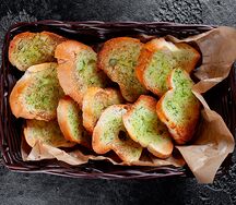 Чесночный багет