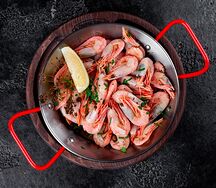 Креветки отварные