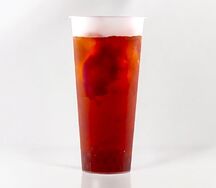 Блэкберри с фруктовыми джус-боллами 