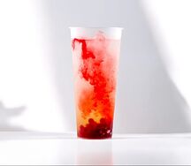 Тропикал бласт с фруктовыми джус-боллами 