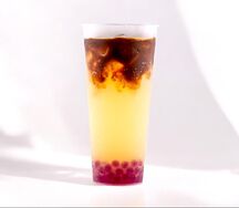 Эспрессо-тоник с фруктовыми джус-боллами 