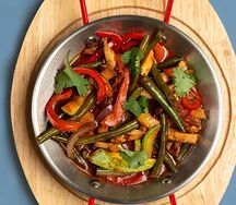 Фахитос с курицей и овощами