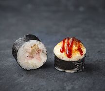 Курица с беконом