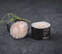 Мини-ролл с креветкой