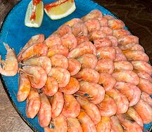Креветки вареные