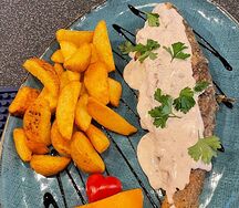 Форель на гриле