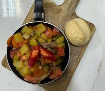 Сковородка с говядиной