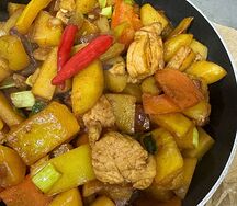 Сковородка с курицей