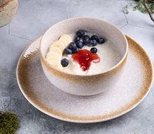 Рисовая каша с фруктами 