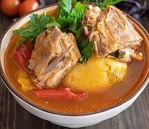 Хашлама с бараниной