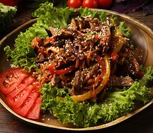 Теплый салат От шефа