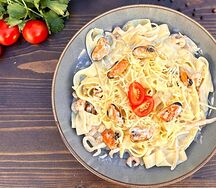 Паста с морепродуктами