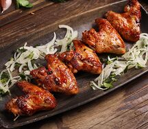 Шашлык из курицы (крылья)