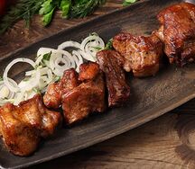 Шашлык из cвинoго ребра