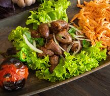 Сет №4 (с куриными сердечками и печеными овощами)