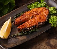 Стейк из семги