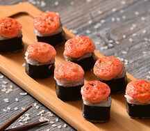 Запеченный с курицей