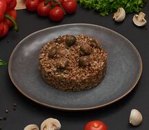 Гречка с грибами