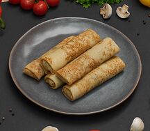 Блины с мясом