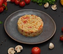 Рис с курицей и овощами