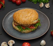 Бургер с свининой