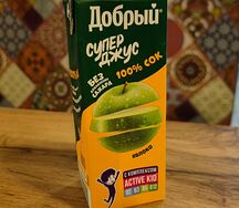 Детский сок Добрый Яблоко