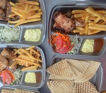 Порция с курицей 