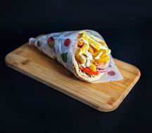 Гирос с курицей в пите