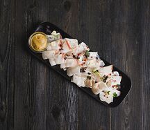 Домашнее сало с горчицей