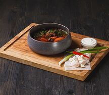 Борщ с говядиной 