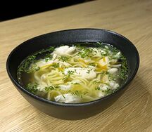 Суп-лапша с курицей 