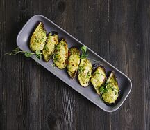 Мидии запеченные 