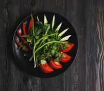 Ассорти свежих овощей 