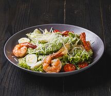 Цезарь с креветками 