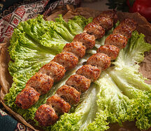 Люля-кебаб из курицы и говядины