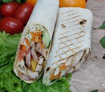 Шаурма с курицей большая