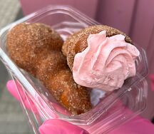 Чешские трубочки с клубничным кремом (низкокалорийные)