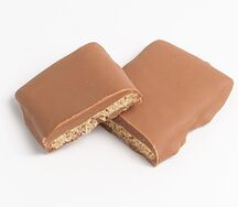 Вафля с шоколадом (веган)