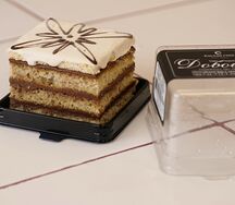 Диетическое пирожное Добош